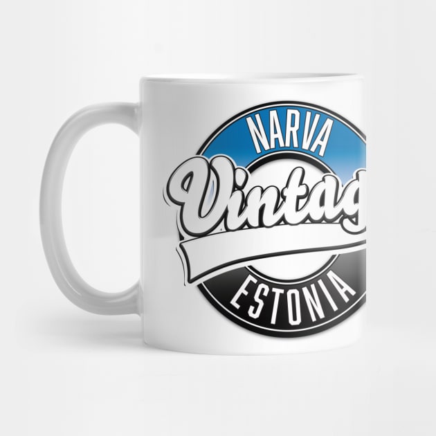 estonia Narva vintage logo by nickemporium1